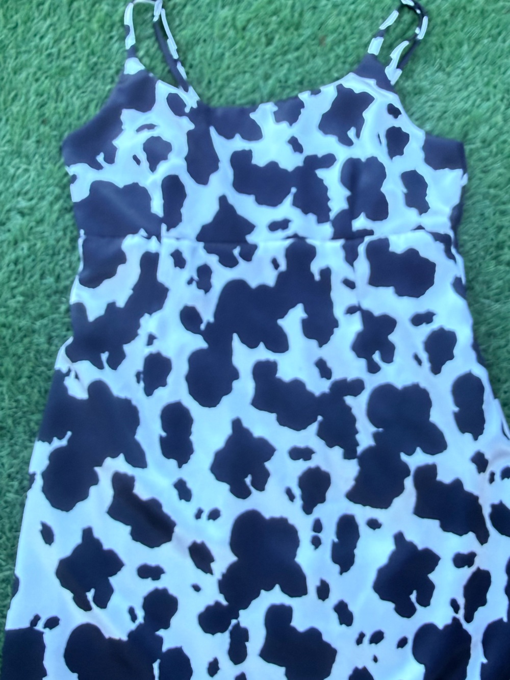 Cow print mini dress - Picture 2 of 5